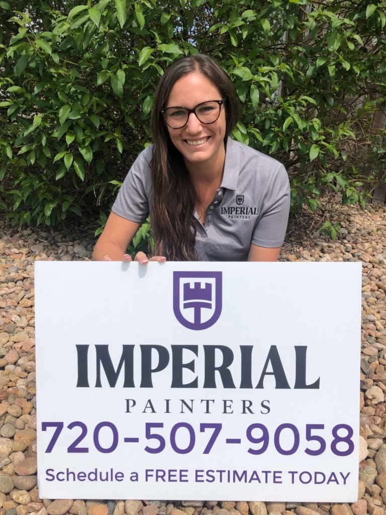 Imperial Painters crew applying clean, professional interior and exterior painting finishes using quality tools in Douglas County, CO