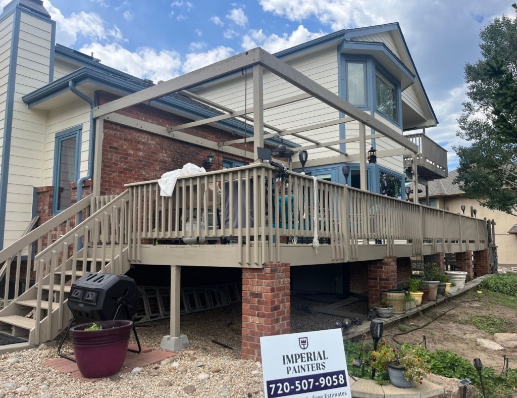 Imperial Painters crew delivering professional painting services with smooth, even finishes and quality tools at a Denver County, CO property